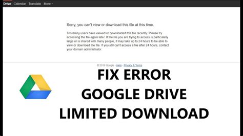 This thread is locked. . Google drive says download ready but doesnt download